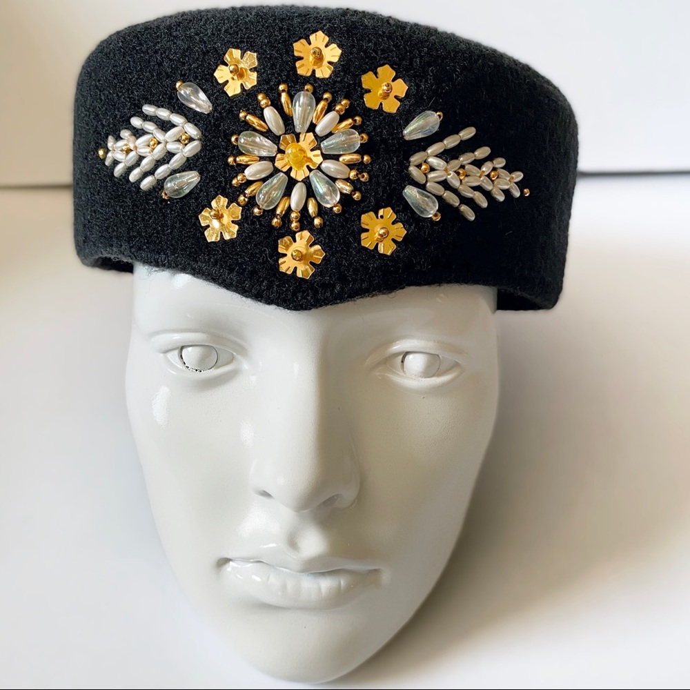 Vintage Beaded Hat